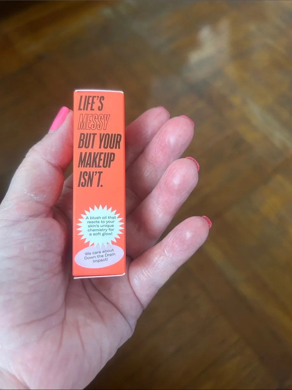 Youth Foria Color-Changing Blush Oil — Coral Orange